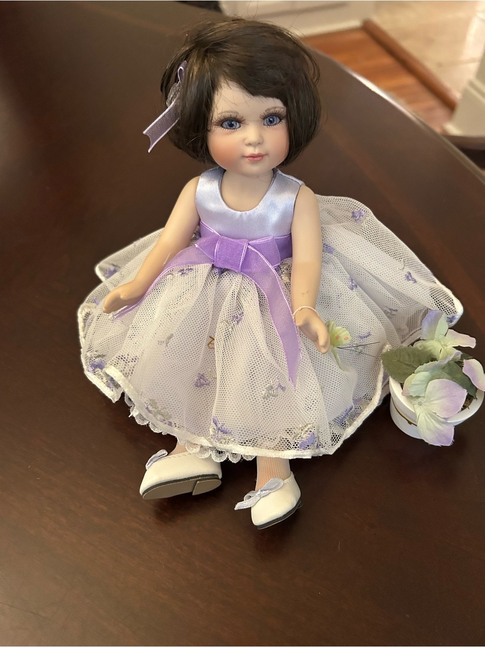 2002 Marie Osmond Tiny Tots doll. “From Caterpillars to Butterflies.”